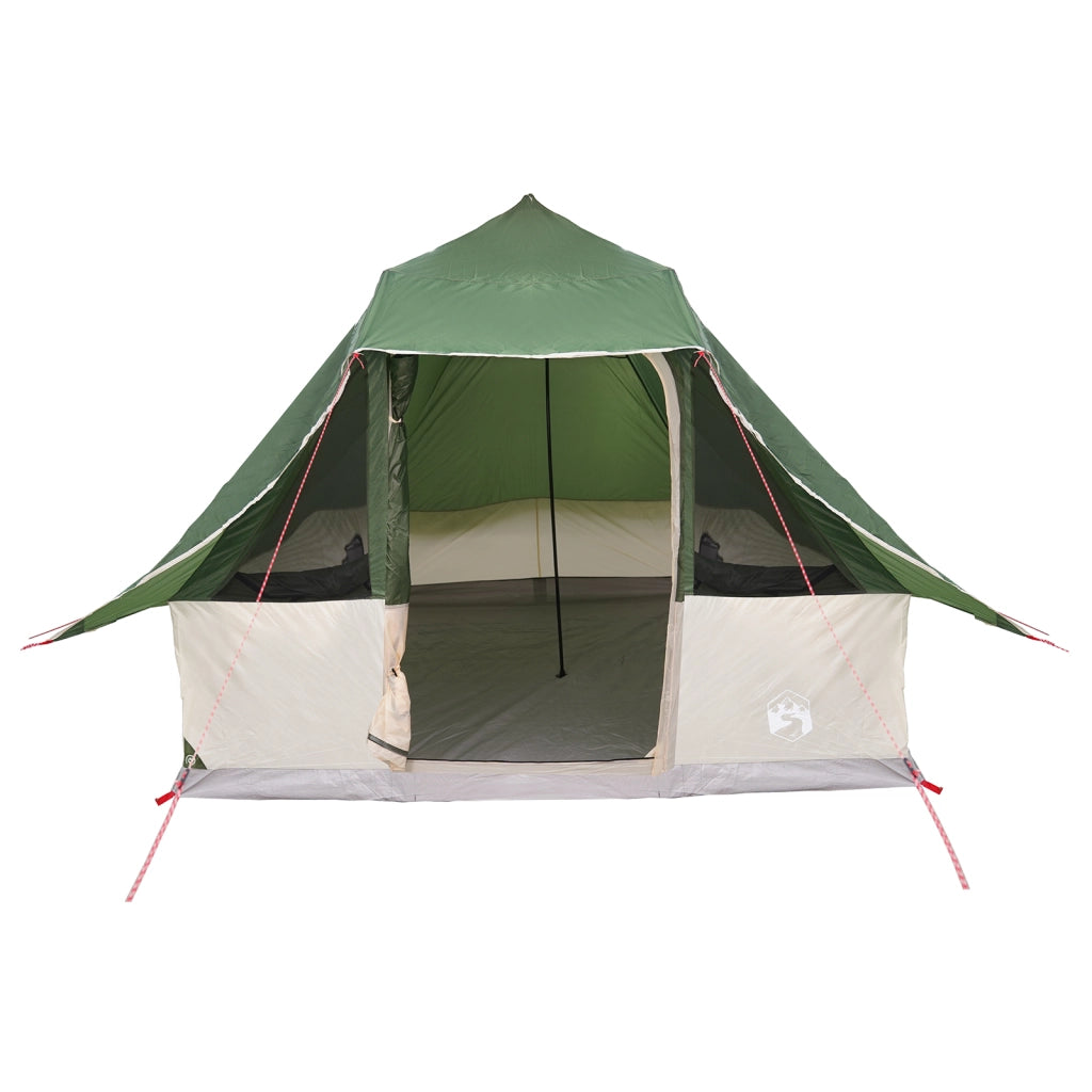 Tenda per Famiglie Tipi Verde Impermeabile per 8 Persone