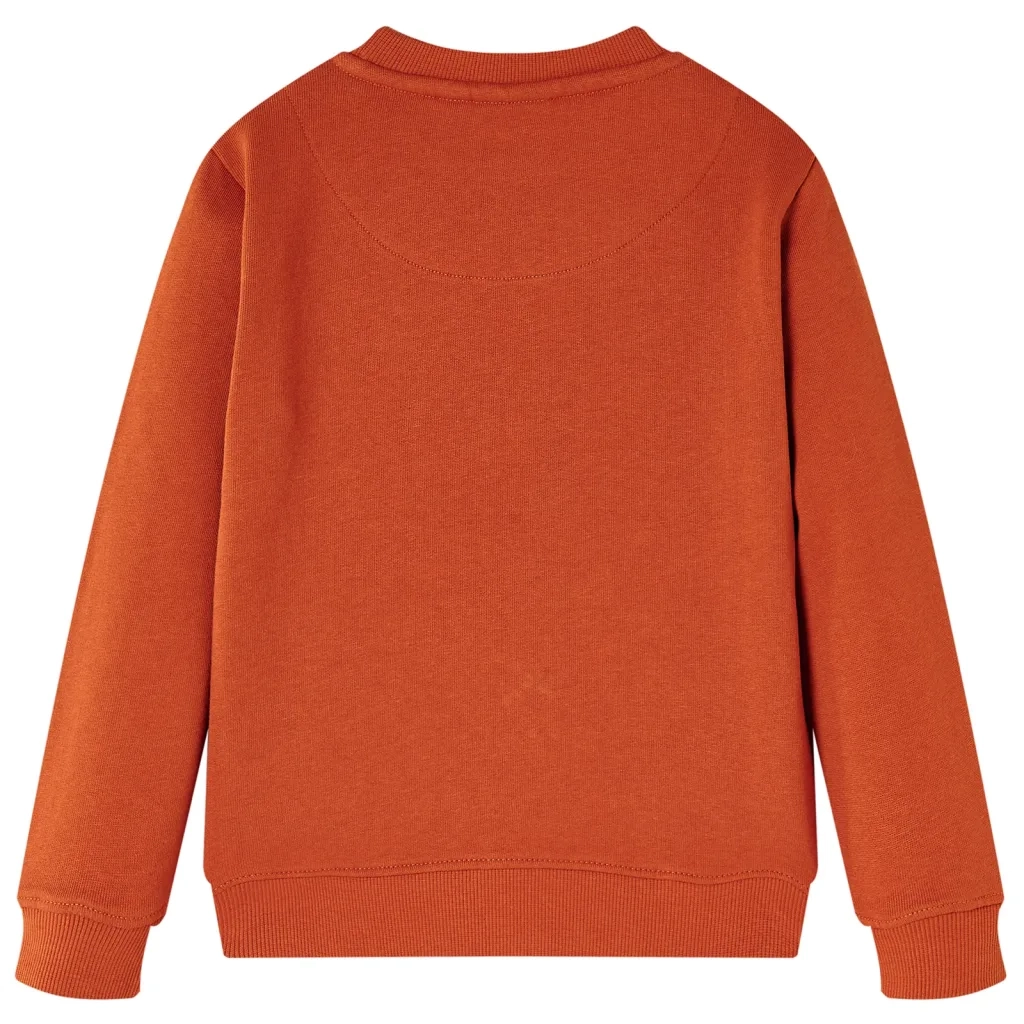 Felpa per Bambini Ruggine Chiaro 128cod mxl 108936