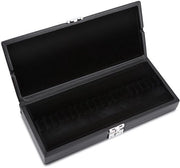 Porta Stuoie 2 Fasce in PU Pelle - Sostegno per Stuoie - Raccogli Stuoie per 40 Pezzi - Compatta e Leggera - Controllo dell'Umidità - Aspetto Elegante - Cassetto per Stuoie
