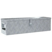 Cassetta in Alluminio 80,5x22x22 cm Argento cod mxl 15480