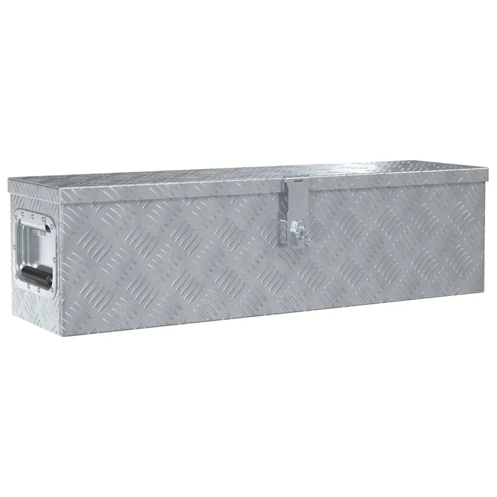 Cassetta in Alluminio 80,5x22x22 cm Argento cod mxl 15480