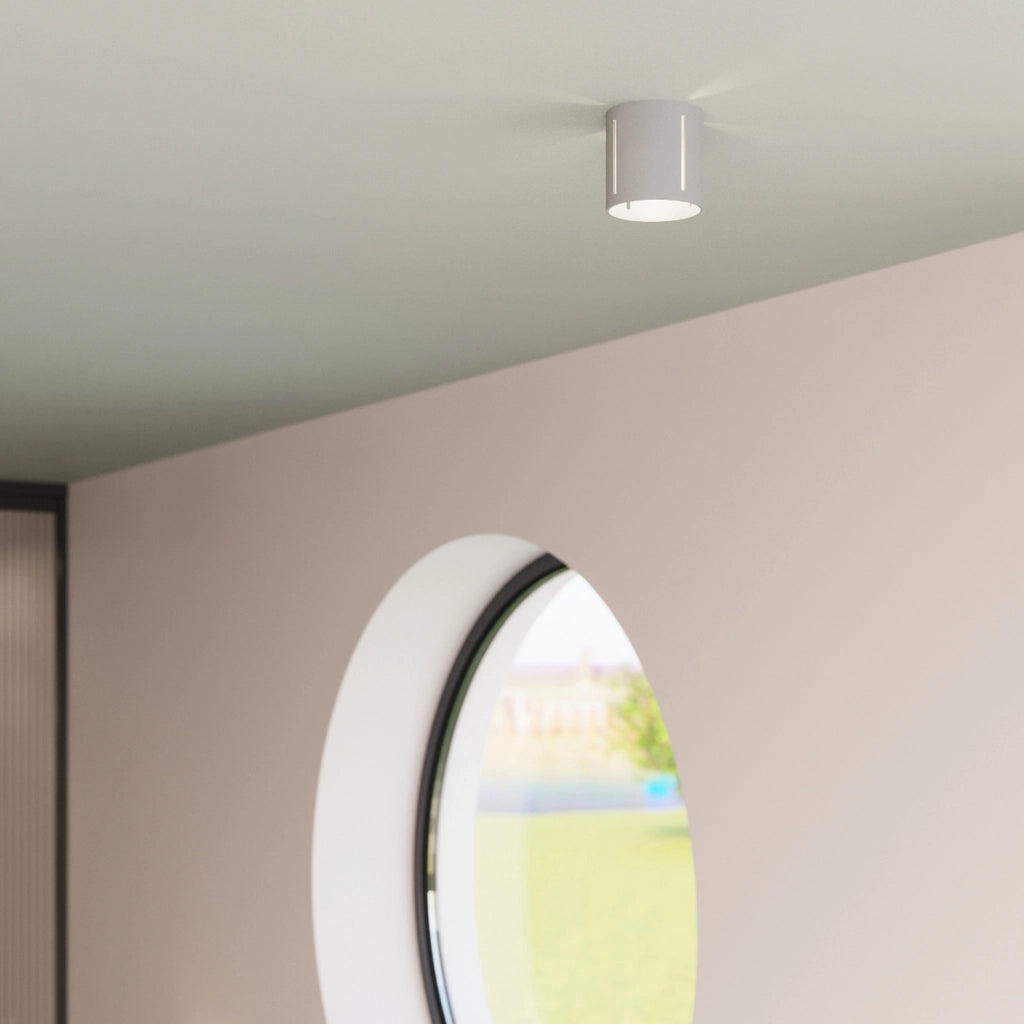 Applique Ramona grigio alluminio G9 Pure Lume PU.0354