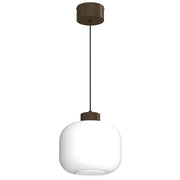 Lampada a sospensione Galante 1xE27 marrone Luminex