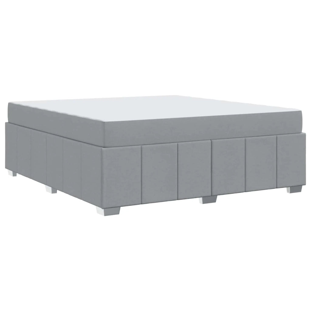 Struttura del letto Grigio chiaro 180 x 200 cm Tessuto 3398300
