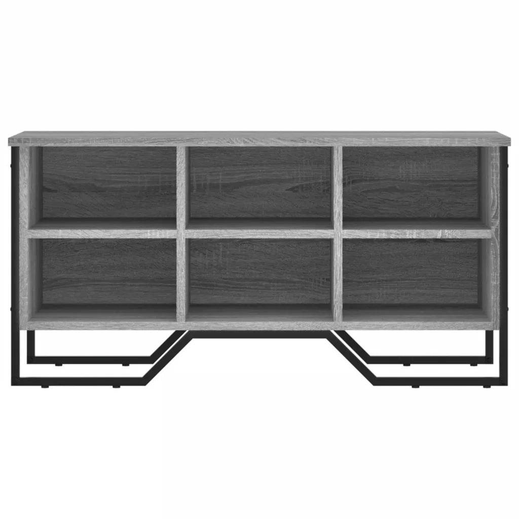Scarpiera Grigio Sonoma 90x38x45,5 cm in Truciolato 848642