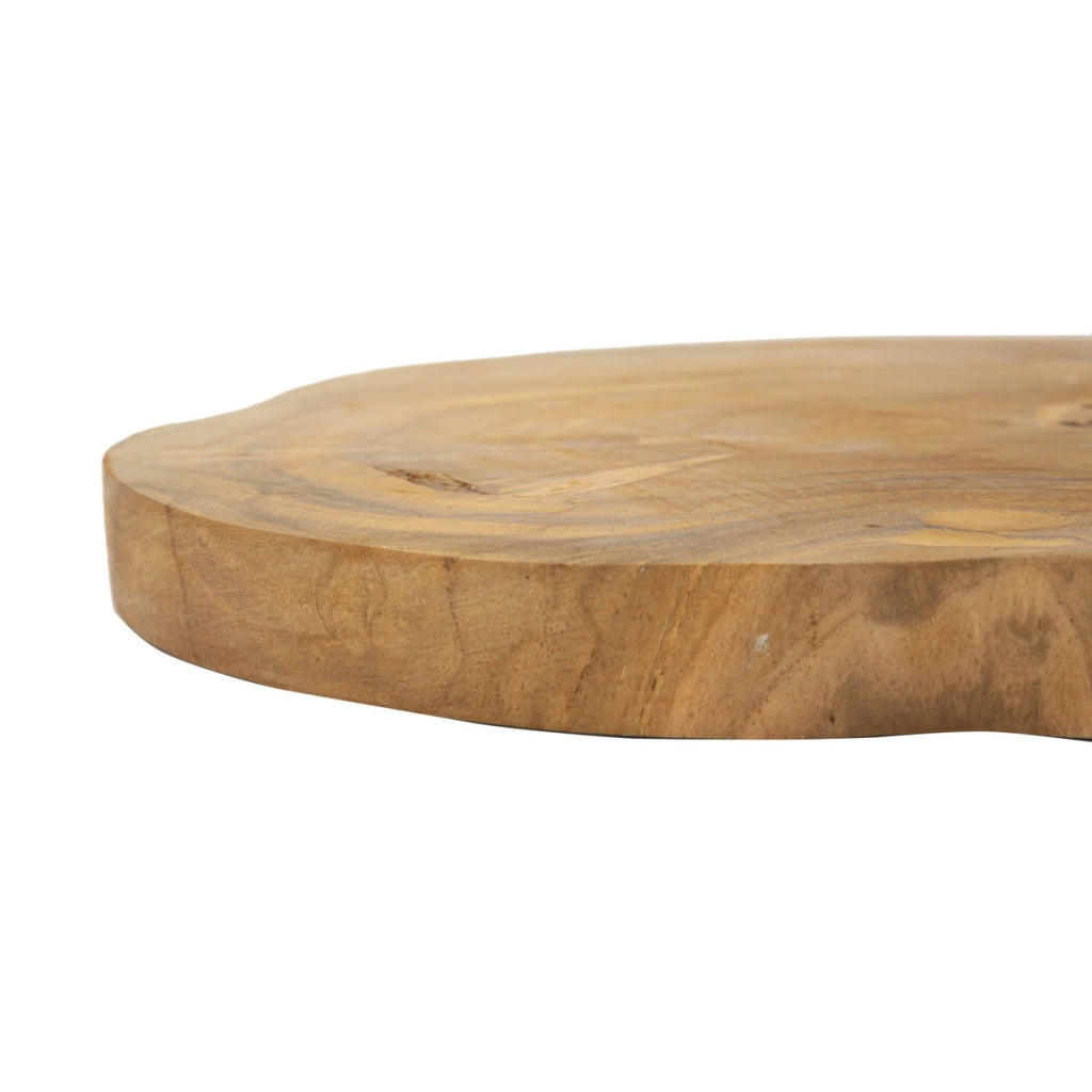 Vassoio Natura 29, Marrone, Legno, 24x24x2 cm