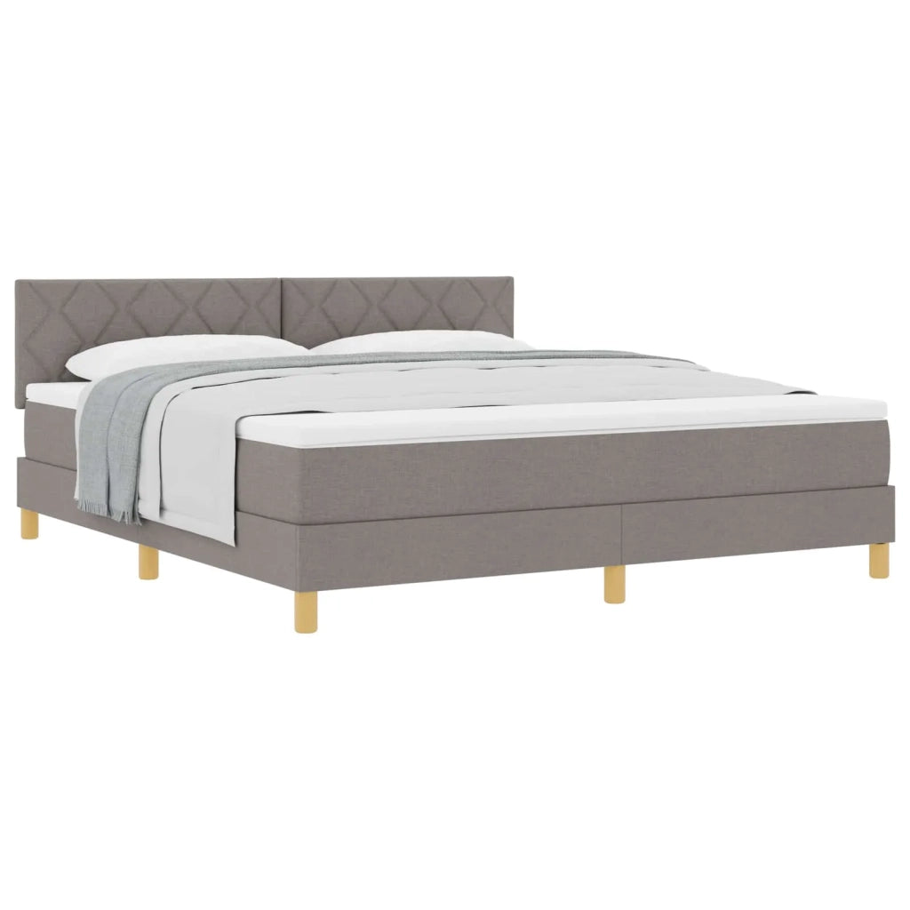Letto a molle con materasso Talpa 180 x 200 cm Tessuto 3339018