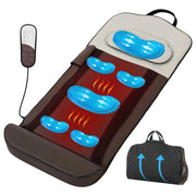 Letto a Massaggio con Calore e Compressione Aria 4 Modalita 3 Intensita ¨C Zephmum ¨C Grigio