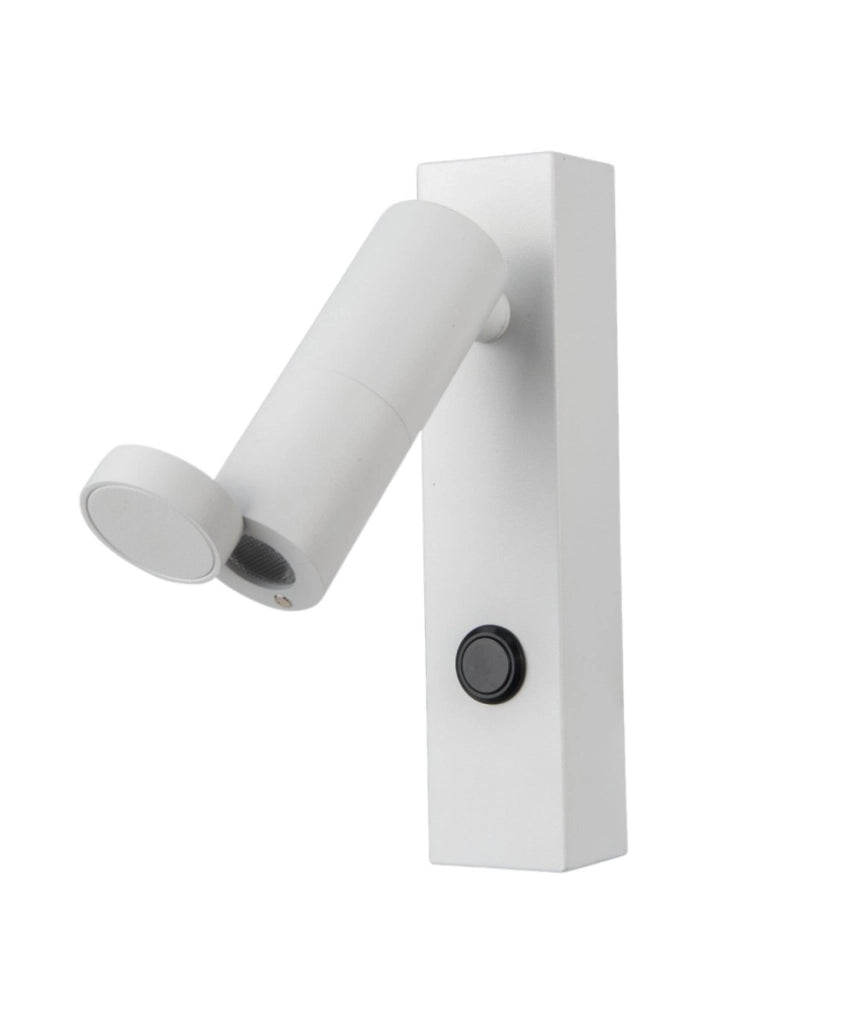 Applique LED bianca orientabile lettura 3W Miri Light Prestige