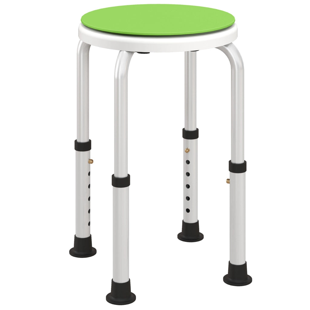 Sgabello da doccia regolabile girevole ¨C Minimal ¨C alluminio