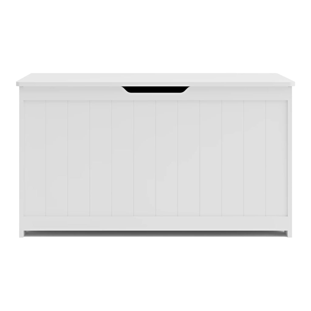 Baule portagiochi 80 x 40 x 45 cm bianco 03_0009285