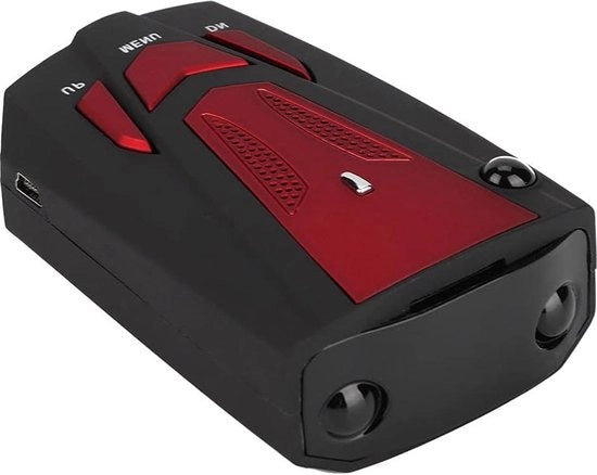 Rilevatore di Velocità con Avviso di Voce GPS 360 Gradi - Raggio Estremo (Rosso) - Sicurezza Aggiornata