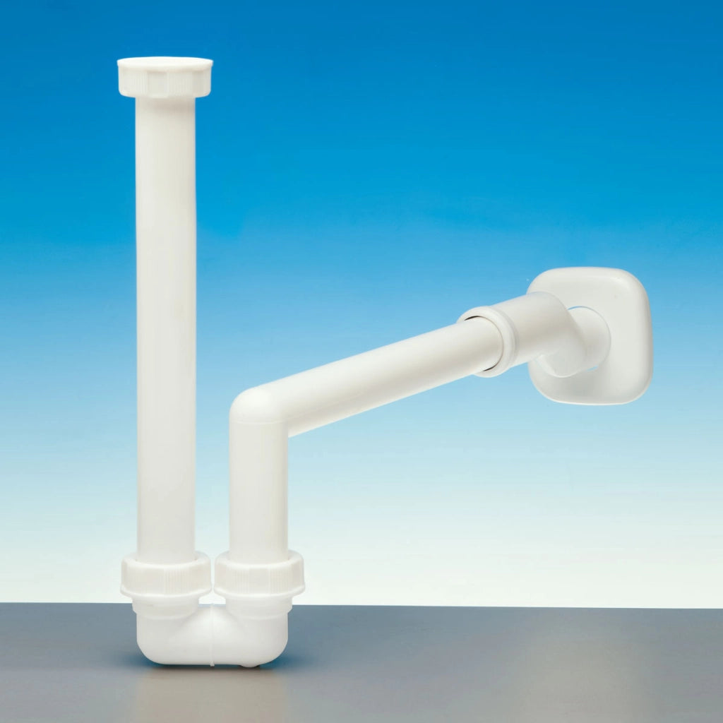 SIFONE ECCENTRICO PER BIDET- Bianco- LIRA- pezzi 1