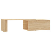 Tavolino da salotto | Tavolino da caff¨¨ | Tavolino da Soggiorno Rovere Sonoma 150x50x35cm Legno Multistrato