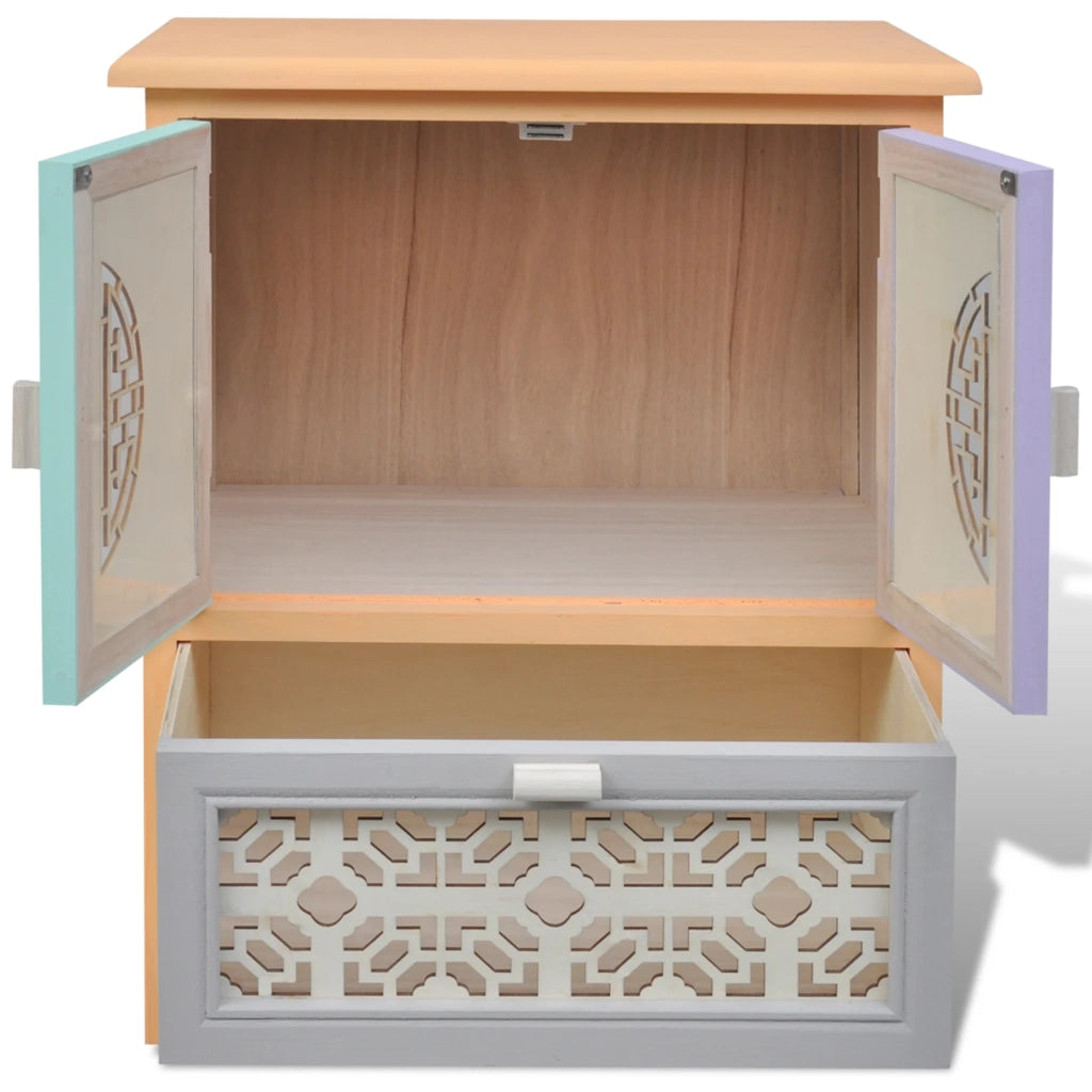 Mobile laterale Multicolore 46 x 34 x 55.5 cm