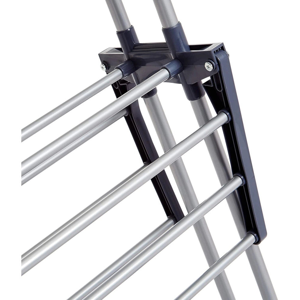 Trade Shop - Stendibiancheria Verticale A Torre Pieghevole A Torre Salvaspazio 3 Piani Ruote -