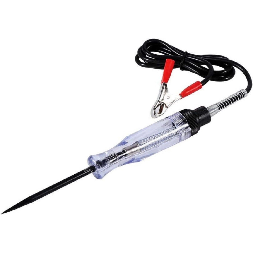 Trade Shop - Tester Di Continuità Di Tensione Corrente 6v 12v 24v Indicatore A Morsa Per Auto -