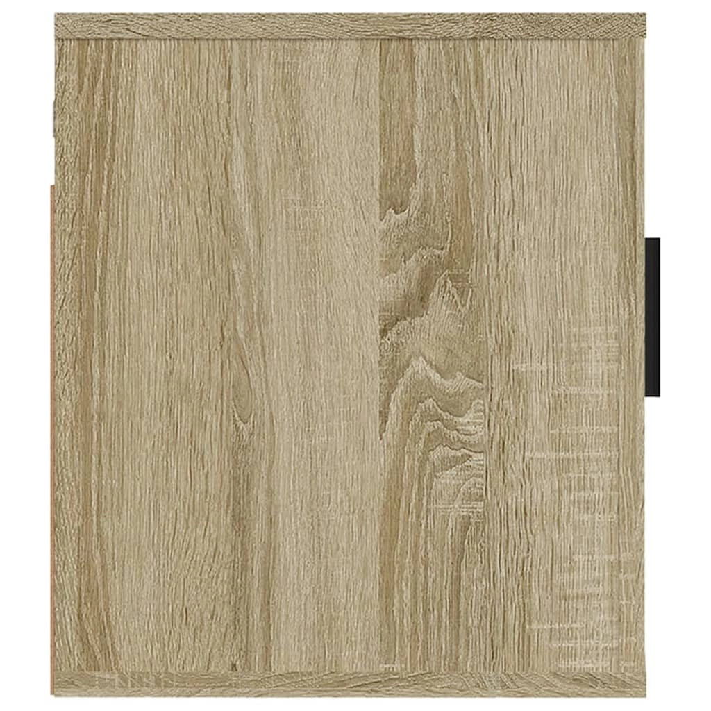 Mobile TV multimediale da parete mensola TV credenza TV per sala da pranzo soggiorno camera da letto 2 pezzi rovere Sonoma 40 x 34,5 x 40 cm marrone 02_0028994