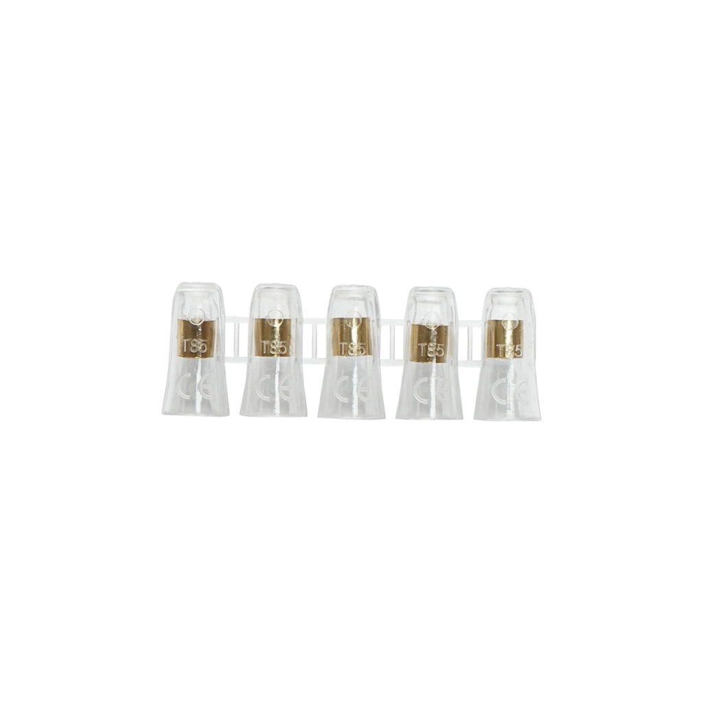 Morsetto per corda 32A 450V, 5 poli 4mm Leader