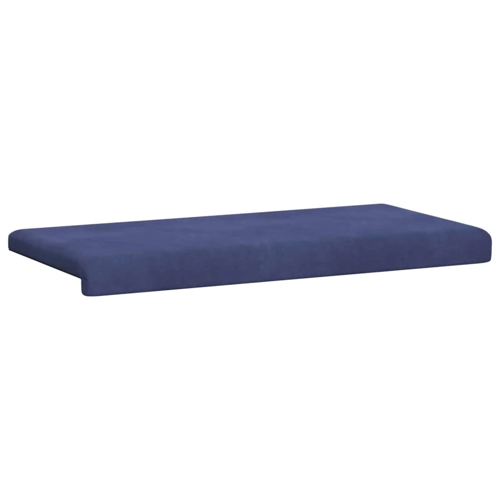 Cuscino per panchina Velluto (V) Blu Polizia Profondità 35 cm 42043264