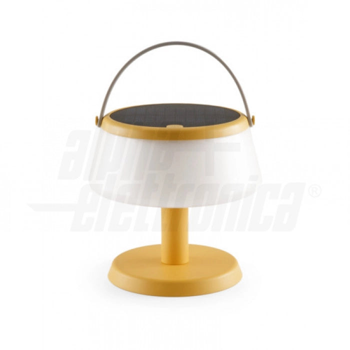 ALPHA ELETTRONICA Lampada da tavolo solare 3 in 1 Serie Glamp JO453G