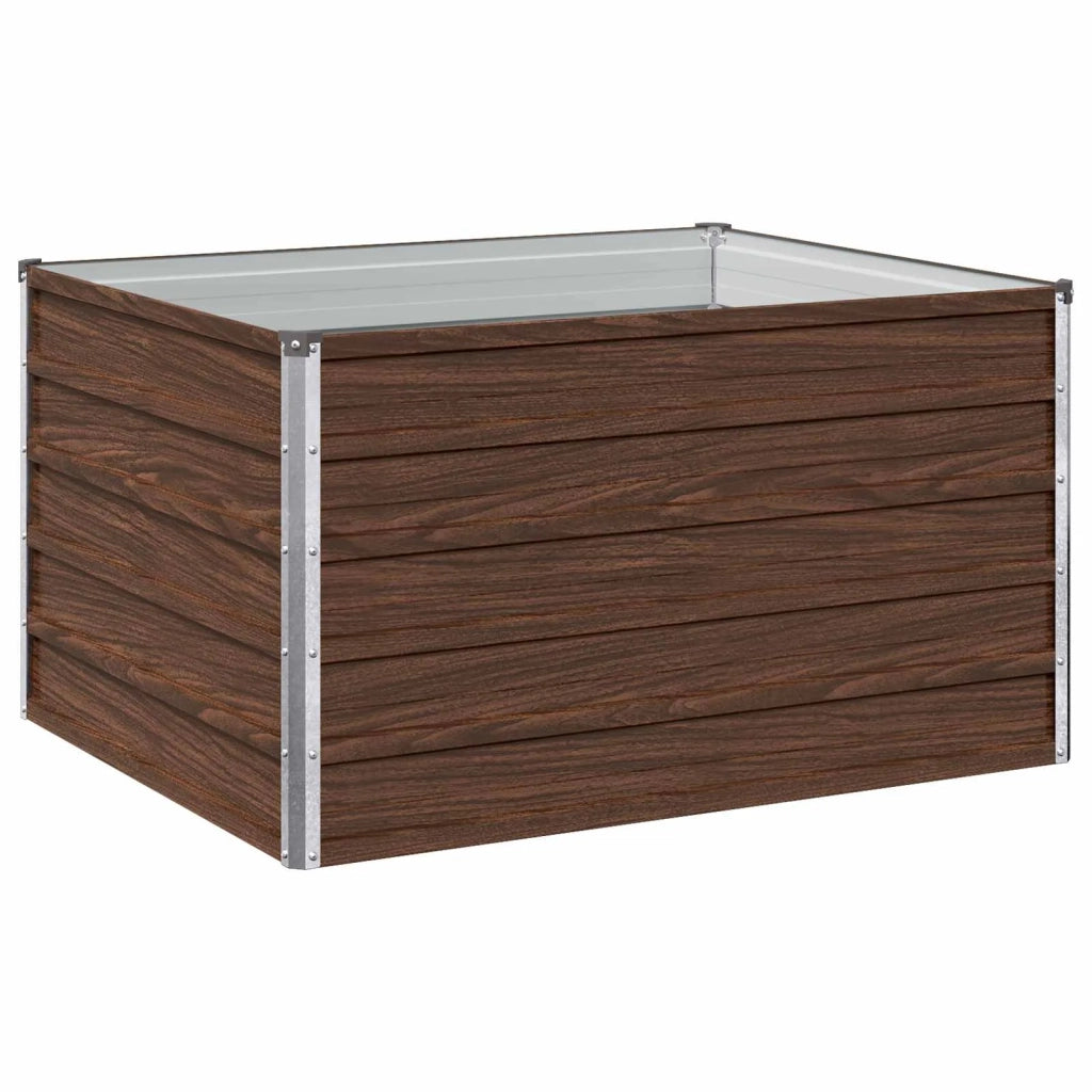 Letto rialzato da giardino Nero 100 x 80 x 55 cm 8006385