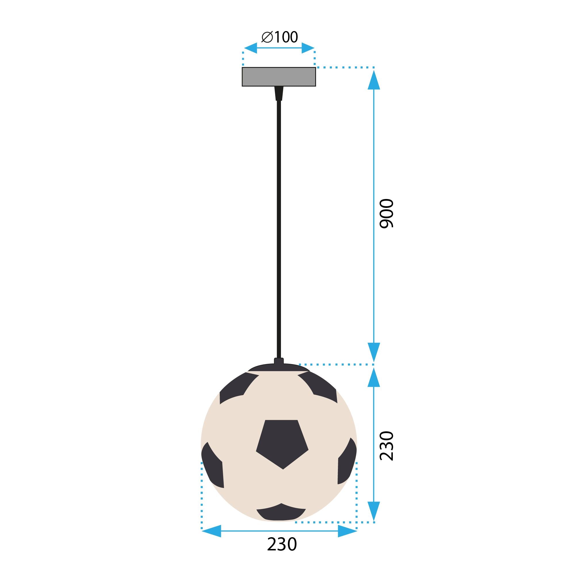 Lampada Da Soffitto APP1287-1CP