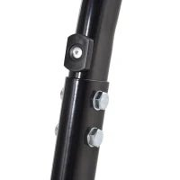 DURHAND Cavalletto Alzamoto Posteriore Universale e Regolabile Cavalletto Spostamoto per Moto Sportive Fino 200kg Nero