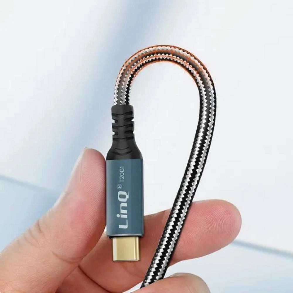 Trade Shop - Cavo Prolunga Usb-c Maschio Femmina Type-c 8k Ricarica Pd100w 1,2mt 20gbps T20g1 -