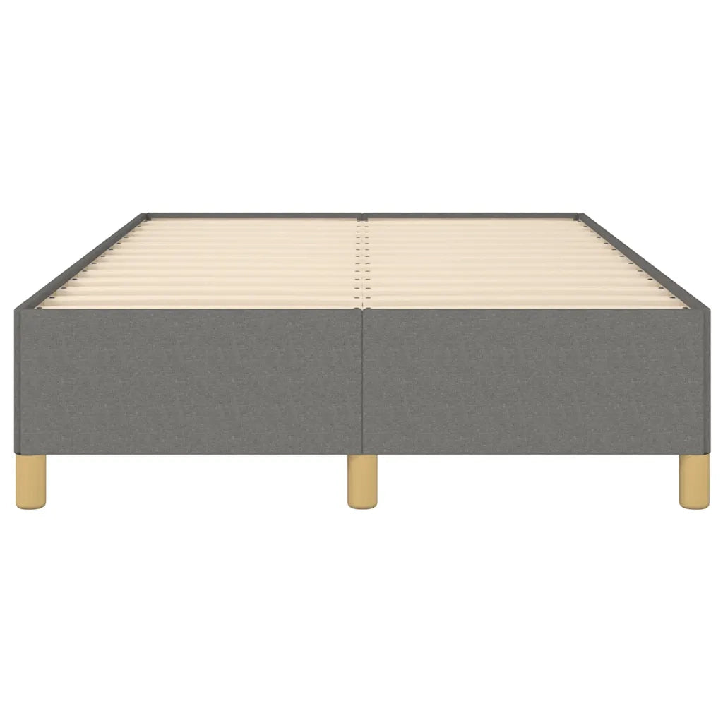 Giroletto senza Materasso Grigio Scuro 120x190 cm in Tessuto