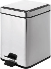 Recipiente per rifiuti - composto e funzionale - 3 l - acciaio inossidabile
