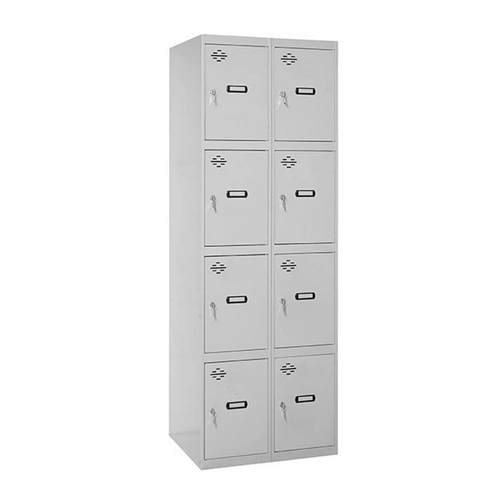 Armadietto in metallo Simon Rack con viti colore grigio 1800x800x500 mm Made in Spain