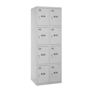 Armadietto in metallo Simon Rack con viti colore grigio 1800x800x500 mm Made in Spain