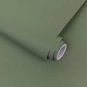 Panno adesivo in vinile verde 40x300cm - Panno adesivo per armadi e cassetti - Film vinilico self-adesivo - Decorazione per camera da letto e soggiorno - Etichette per mobili DIY - Arredamento rinnovato - Facile da applicare - Materiale duraturo