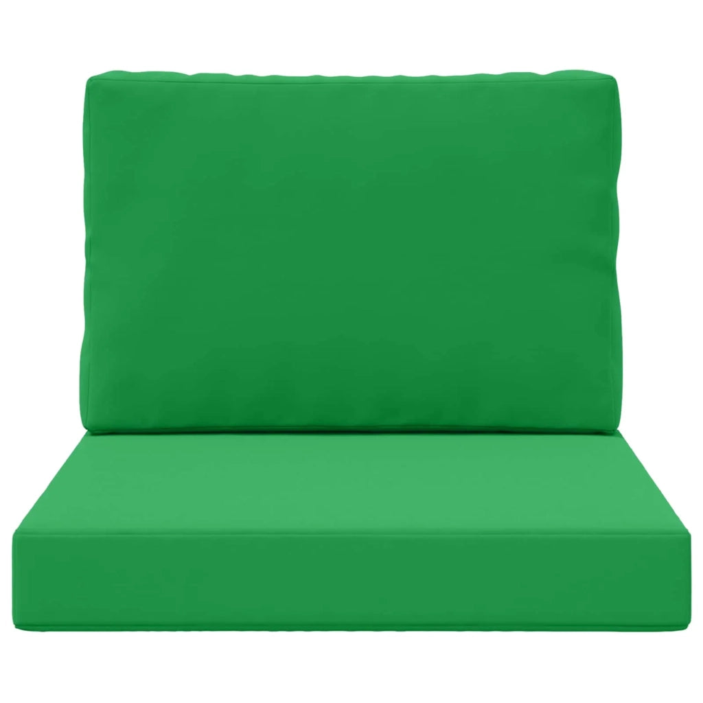Cuscino per divano da esterno 2 pcs Verde Poliestere