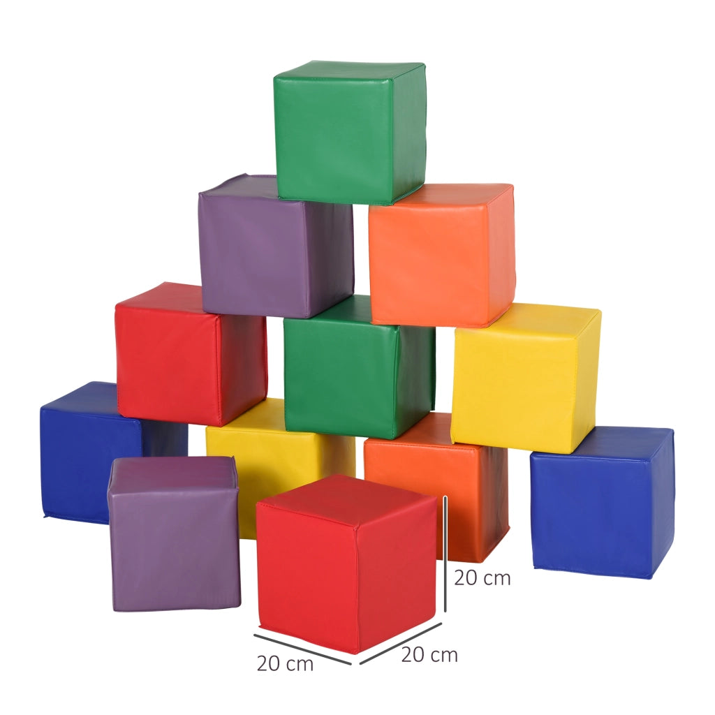 Blocchi di Costruzione in Schiuma per Bambini ¨C zephmum ¨C Multicolore