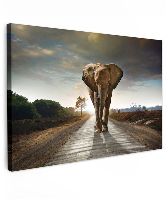 Stampa su tela 120x80 cm - Decorazione per parete Animali - Decorazione per parete Paesaggio - Decorazione per parete Salotto - Decorazione per parete Camera da letto - Alta qualità della stampa