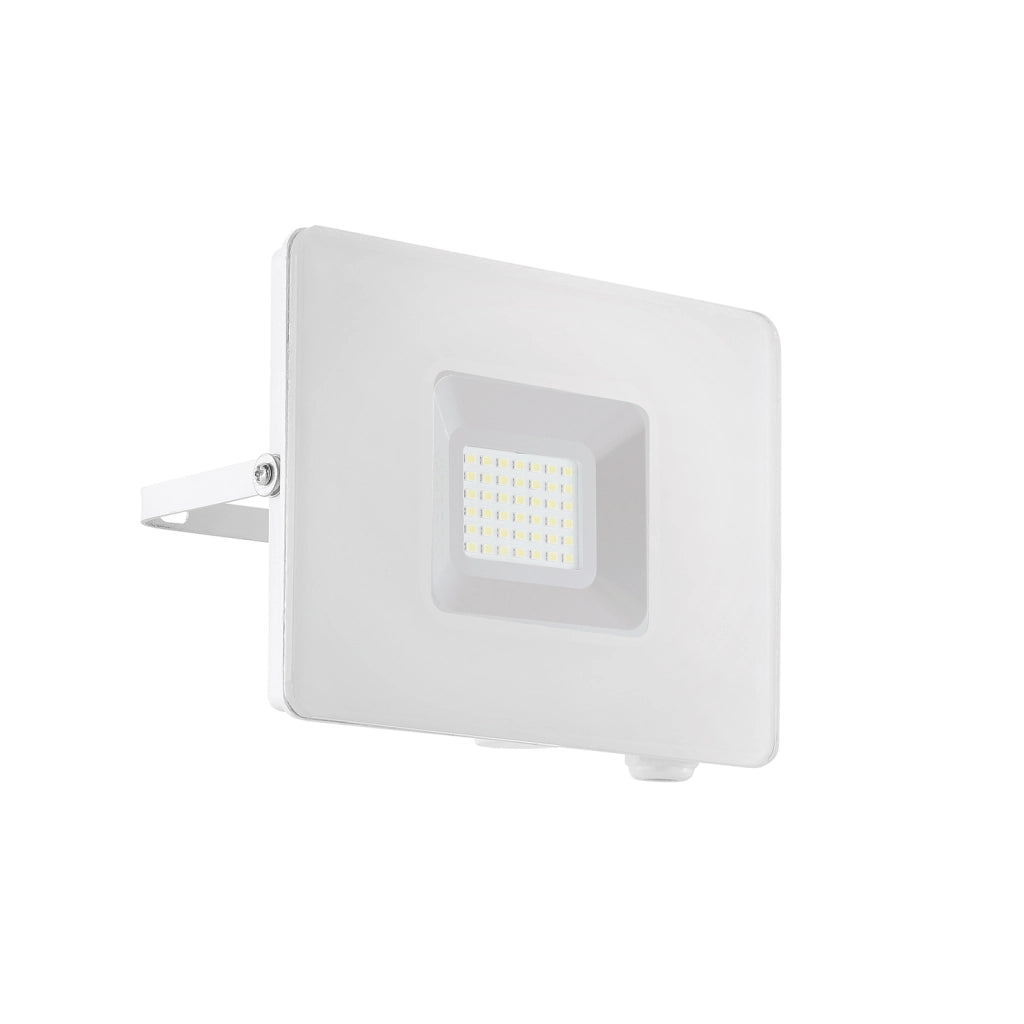 Faretto Esterno Moderna Faedo 3 Alluminio Bianco Led H13,5Cm