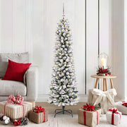 Albero di Natale artificiale con 150 LED Bianco 150 cm
