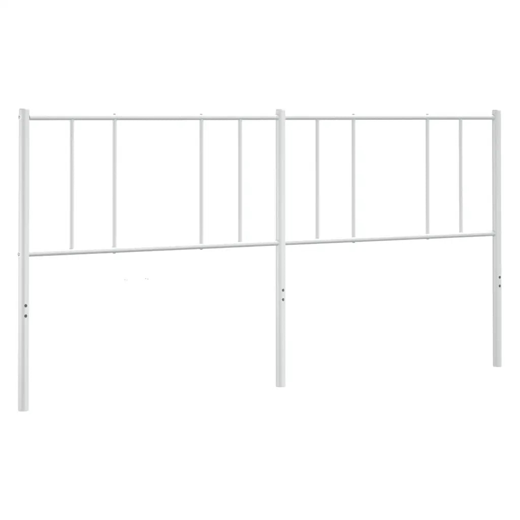 Testiera di Ricambio in Metallo Bianco 180 cm 352565