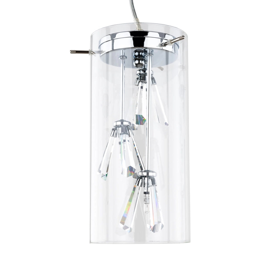 Lampadario Italux Shine cromato 3 luci G4 MD4507-9A