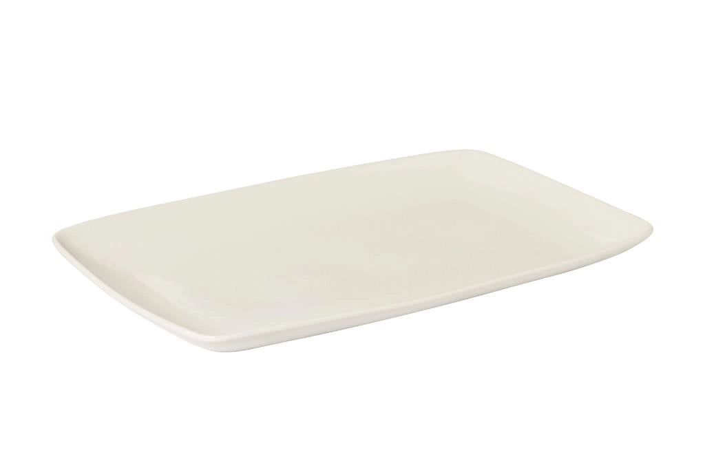Vassoio Piatto rettangolare in Porcellana Wersal 44 x 26 cm