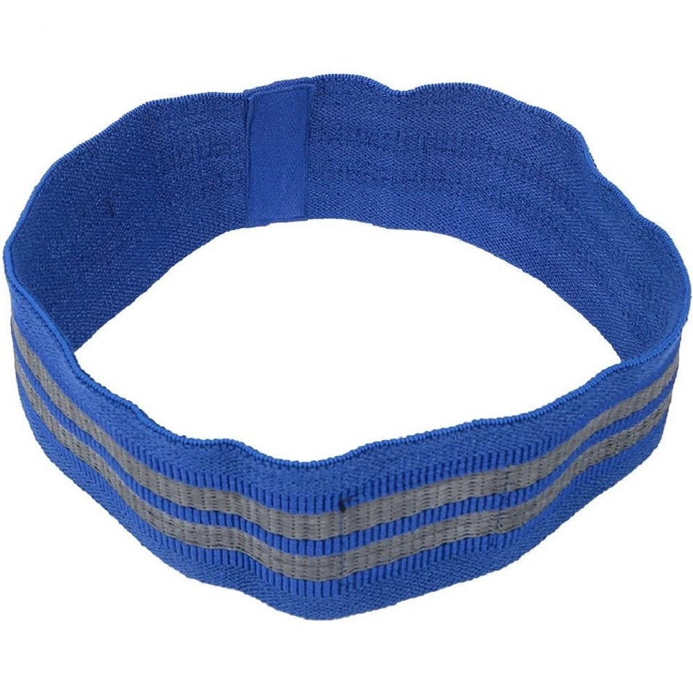 Trade Shop - Fascia Elastica Esercizi Bande Resistenza Allenamento Yoga Fitness Antiscivolo - Blu   M