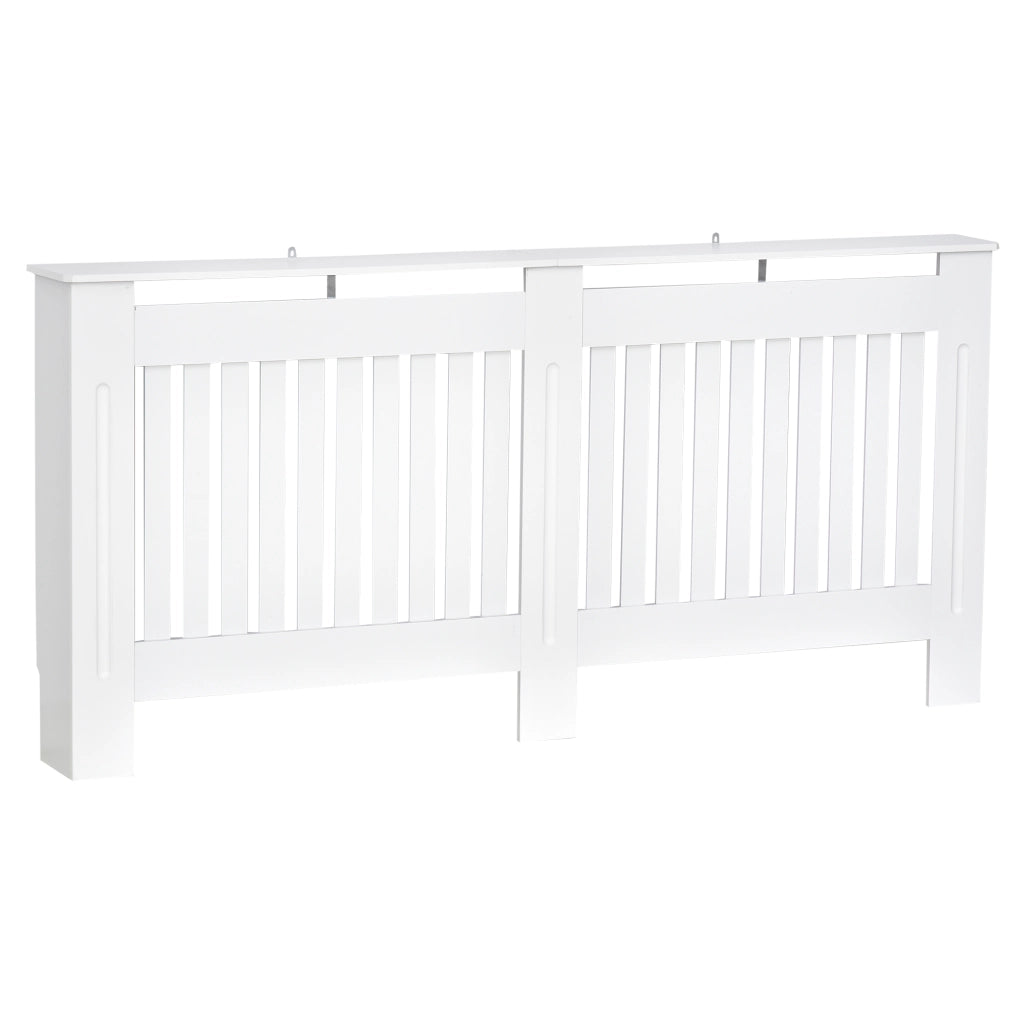 Copriradiatore in MDF ¨C Minimal ¨C Bianco 172x19x81 cm