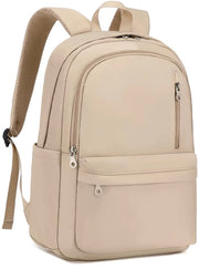 Zaino pieghevole in nylon per donna e uomo – leggero, grande, moda e unisex – zaino per studenti, viaggiatori, lavoro e vita quotidiana (arancione)