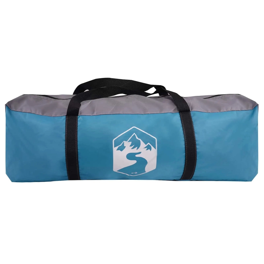 Tenda Capanna con tetto Blu 6 persone Poliestere e Acciaio 42028584