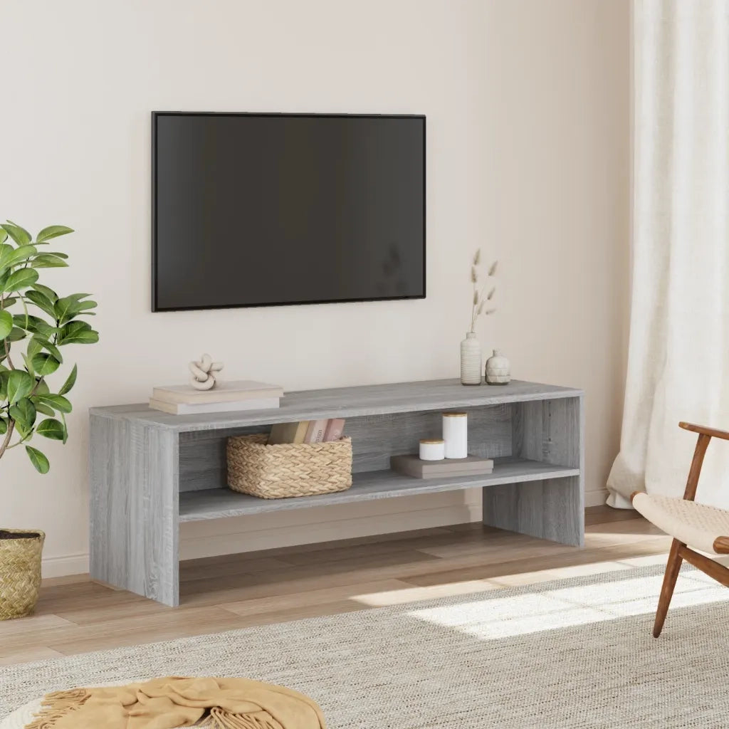 Mobile Porta TV-Mobile per TV-Credenza TV Grigio Sonoma 120x40x40 cm in Legno Multistrato