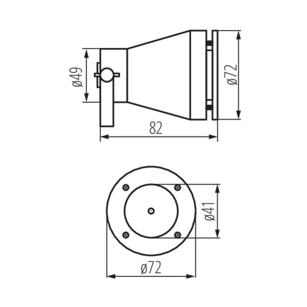 Kanlux AKVEN 25720 lampada stagno IP68 12V esterno