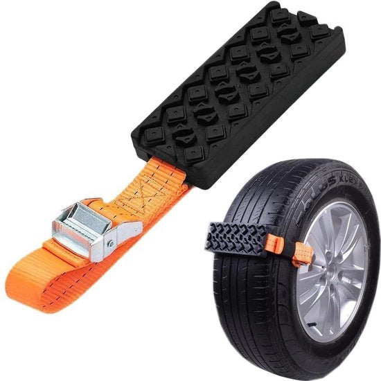 Sneeuwkettinge universali per auto, pneumatici, catene per neve, catene anti-slip regolabili, catena di soccorso, gomma, dispositivo di trazione per pneumatici in neve, fango, sabbia