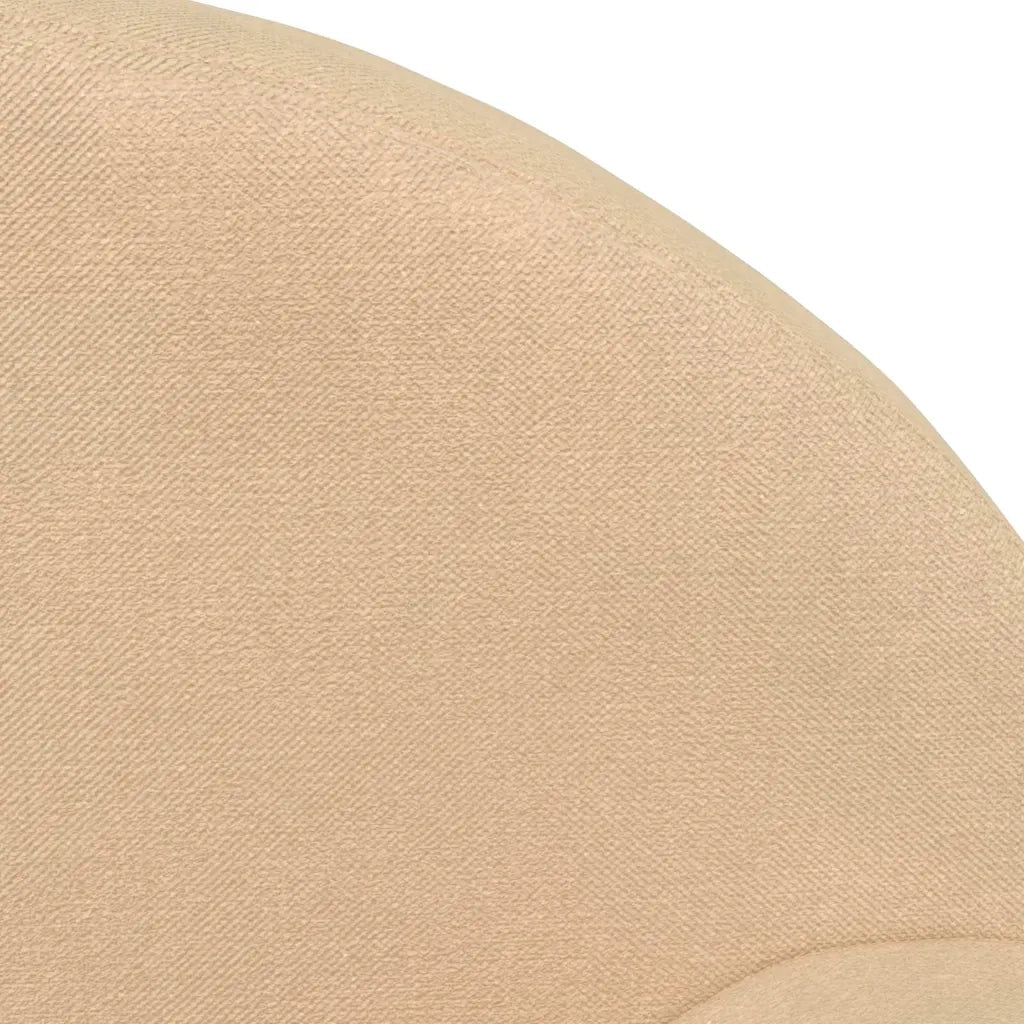 Divano per Bambini a 2 Posti-Sofa-Divanetto Crema in Morbido Peluche 425533